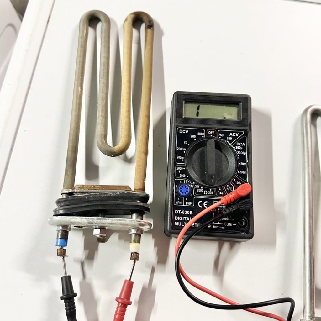 Прозвонка неисправного ТЭНа стиральной машины