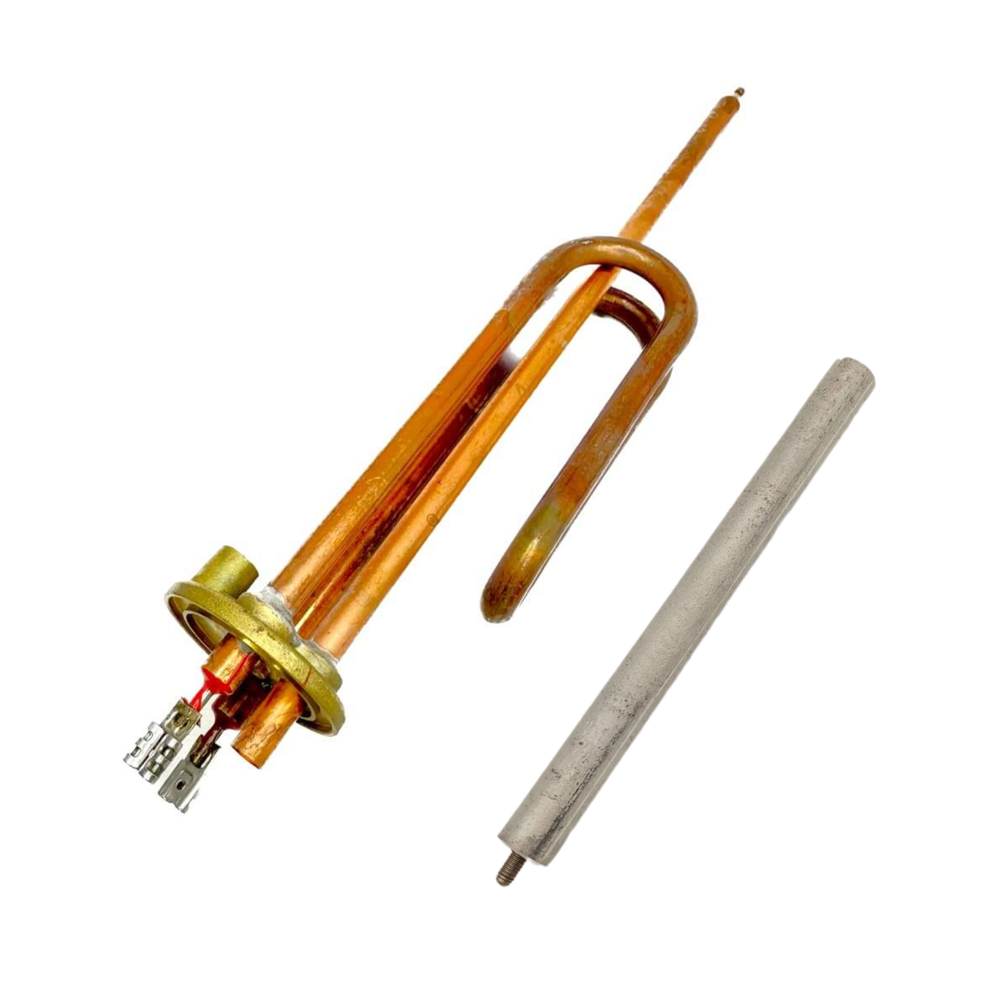 ТЭН водонагревателя Ariston RCA 1500W + анод M6 Thermowatt 816616, 3401242, 3401259