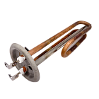 Тэн водонагревателя RF 1500w 64 мм М4 длина 193 мм медь под винт 20022