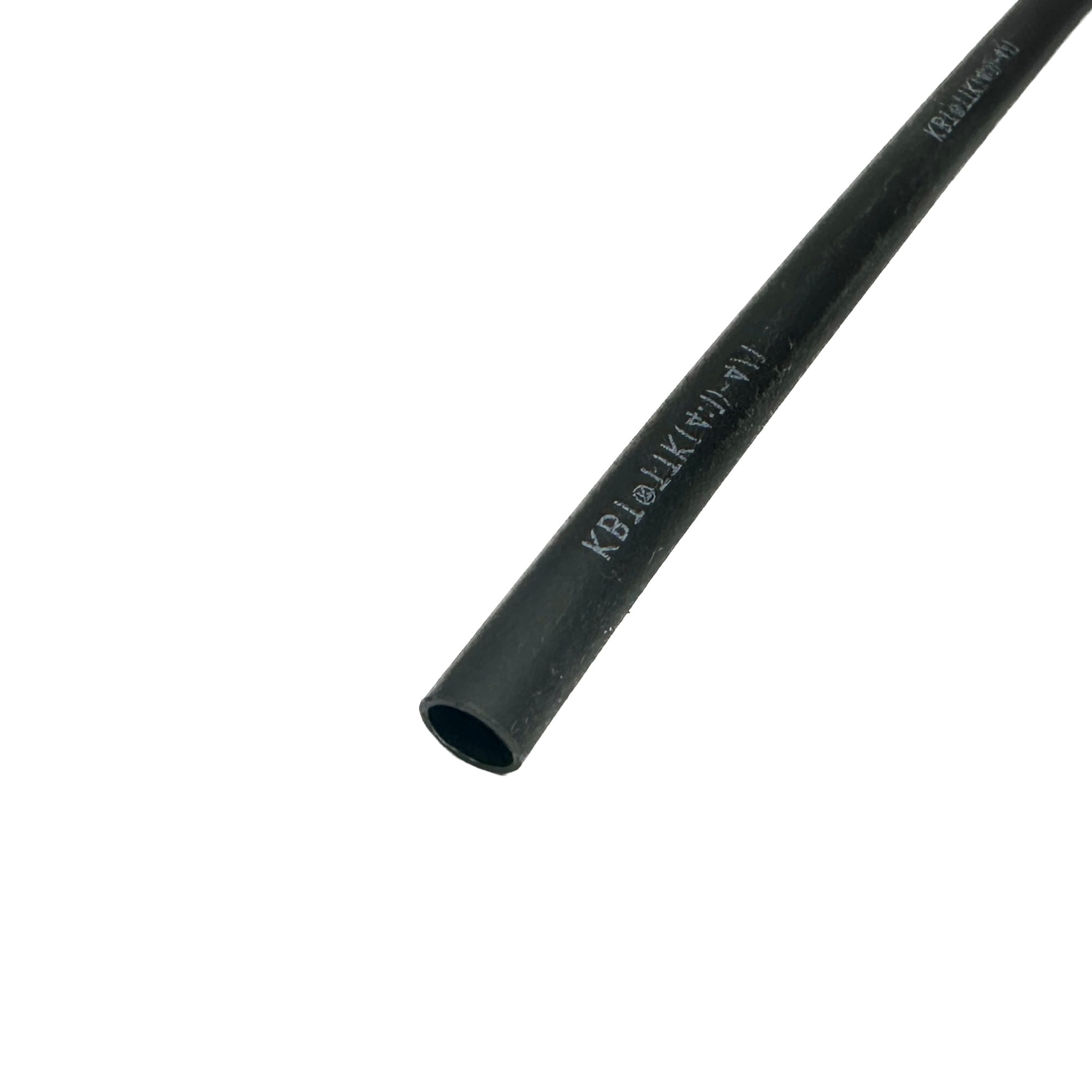 Трубка термоусадочная клеевая 4/1 черная 1 метр