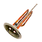 Тэн водонагревателя Electrolux 1500w, RF 92 мм, медь, М6, L-260мм 2 клеммы под стержневой термостат (мама) 20098