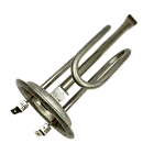 ТЭН водонагревателя Thermex, Zanussi, Midea, Leran 800W RF Ø72мм L165мм, М6, клеммы под разъем. Нерж. 20986