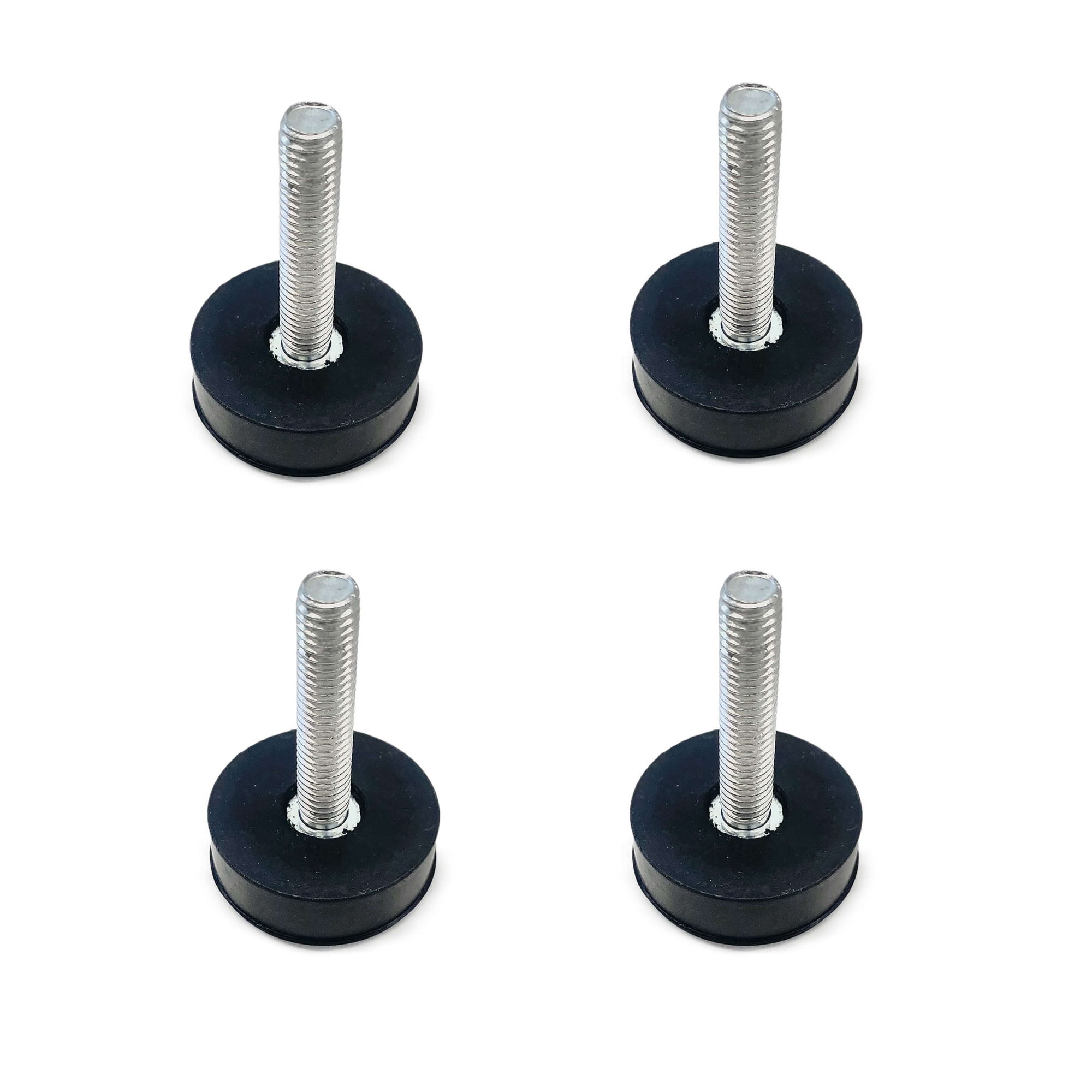 Ножка стиральной машины M8, комплект 4 шт, резиновая Indesit, Ariston, Универсальная