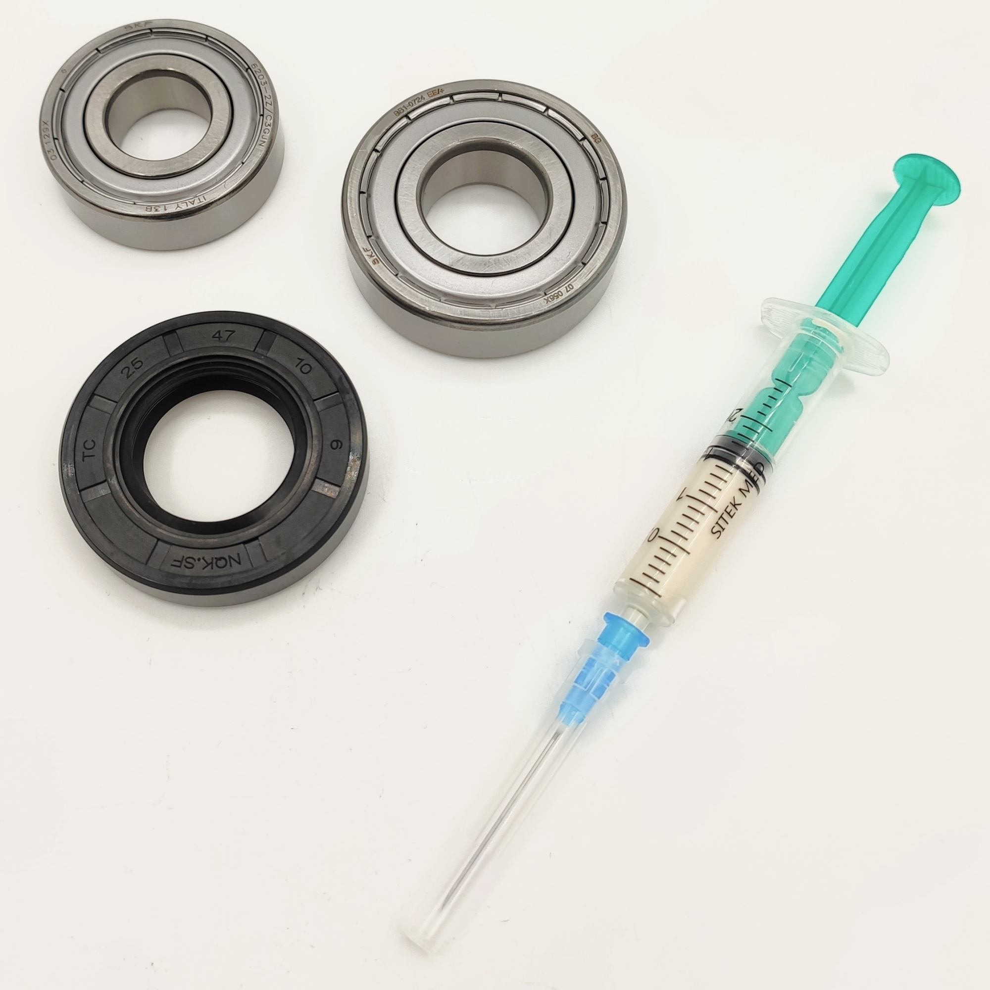 Крестовина + комплект подшипников SKF стиральной машины Candy Aquamatic 43001034 Усиленная