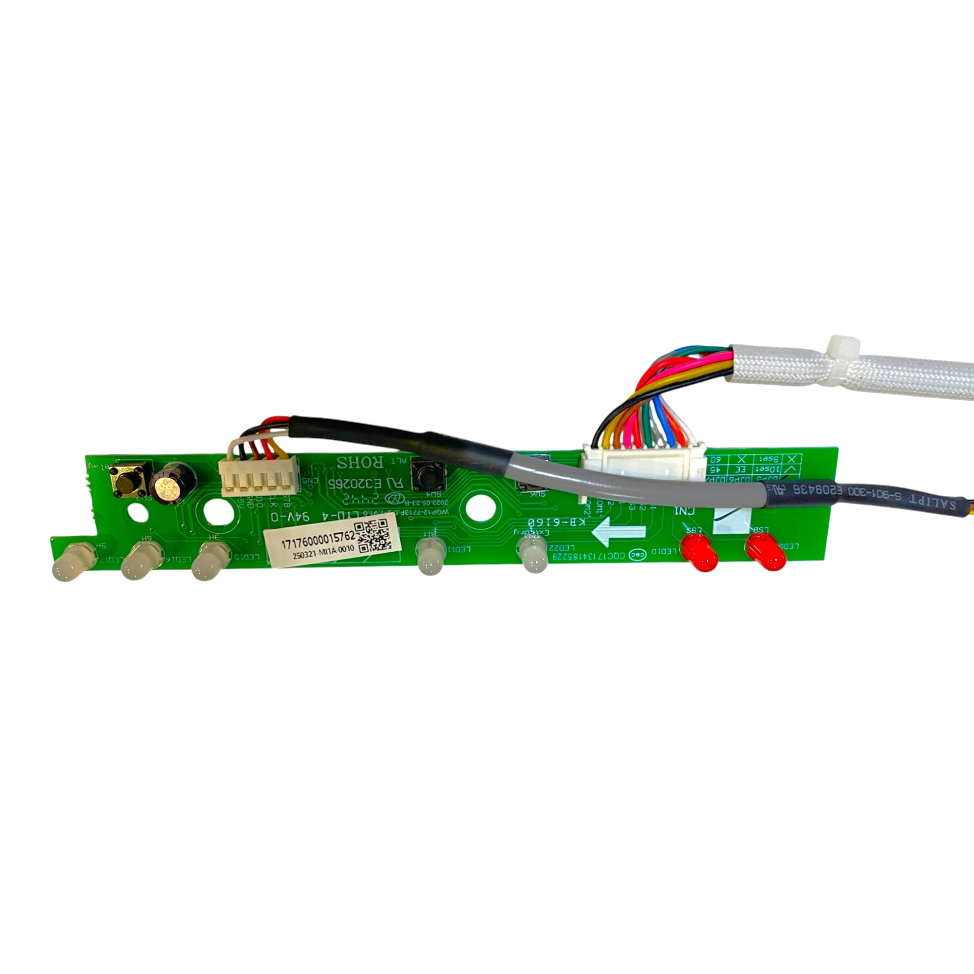 Электронный модуль индикации для посудомоечной машины Midea 17176000015762