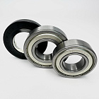 Ремкомплект бака для стиральной машины LG подшипники 205-206, Сальник 37x66x9,5/12 WHRBC